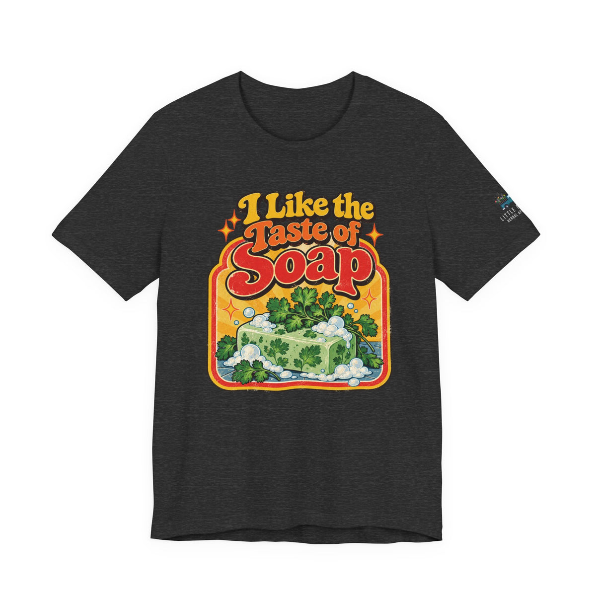 I Like the Taste of Soap Funny Retro Graphic T-Shirt