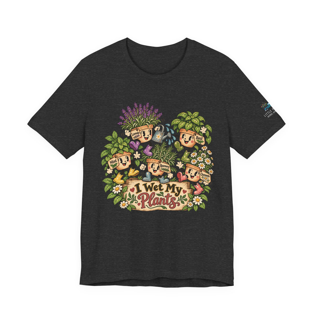 I Wet My Plants Funny Gardening Shirt | Cute Plant Lover T-Shirt |
