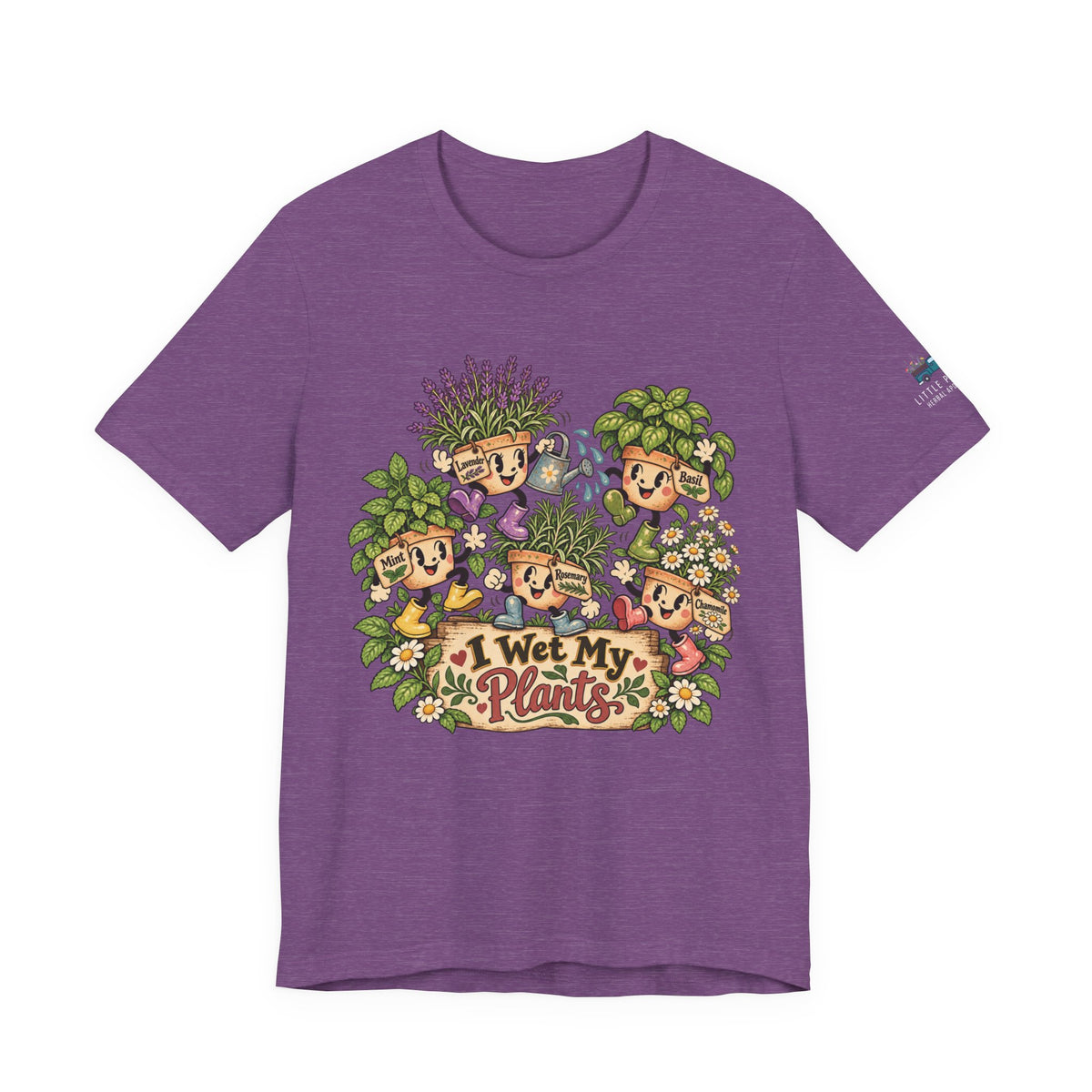 I Wet My Plants Funny Gardening Shirt | Cute Plant Lover T-Shirt |