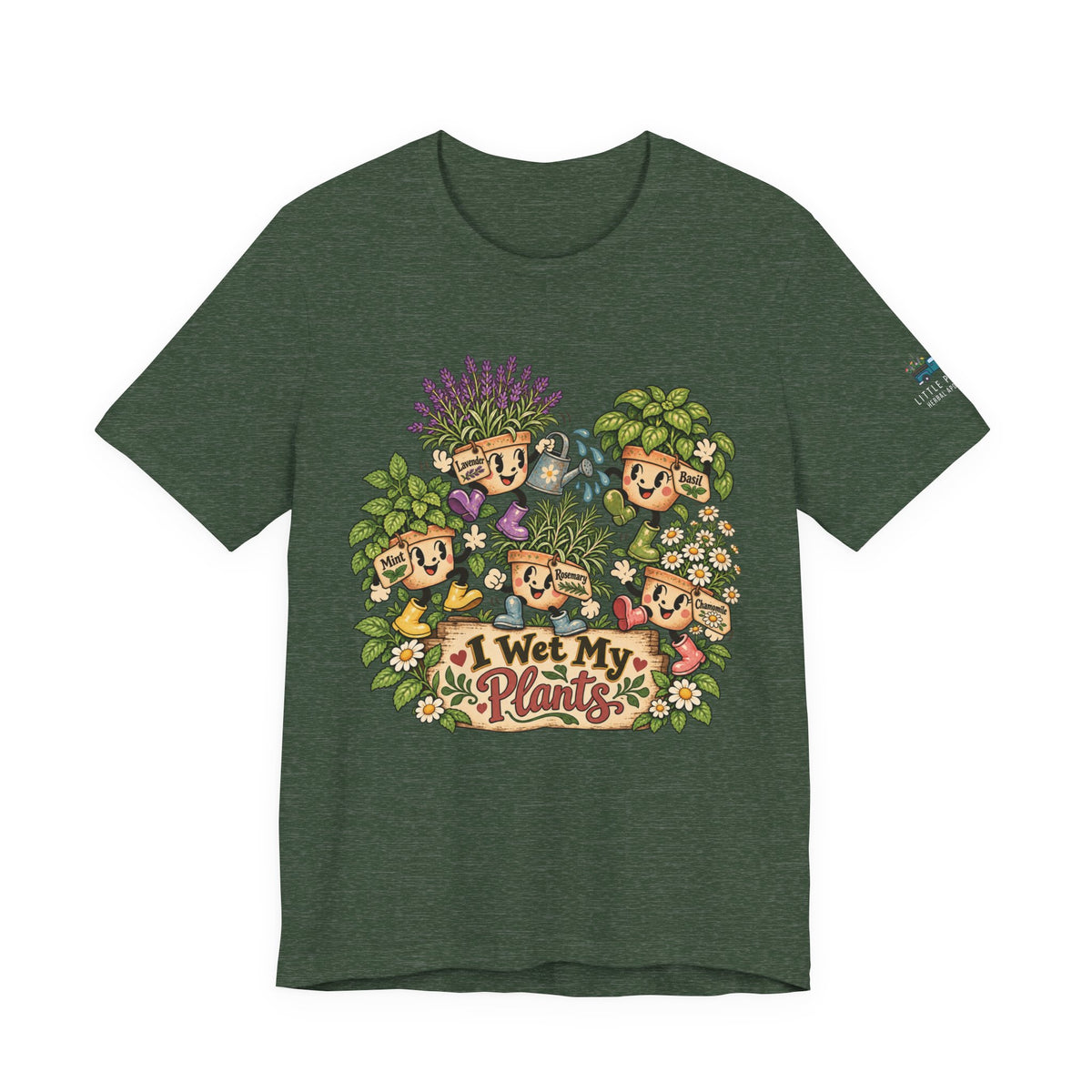 I Wet My Plants Funny Gardening Shirt | Cute Plant Lover T-Shirt |