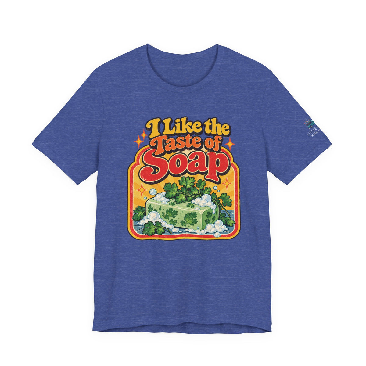 I Like the Taste of Soap Funny Retro Graphic T-Shirt