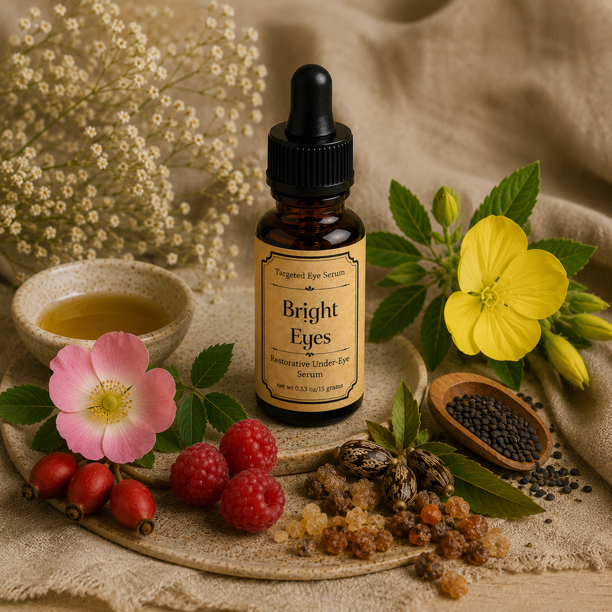 Bright Eyes | Restorative Under-Eye Serum | 0.53 oz