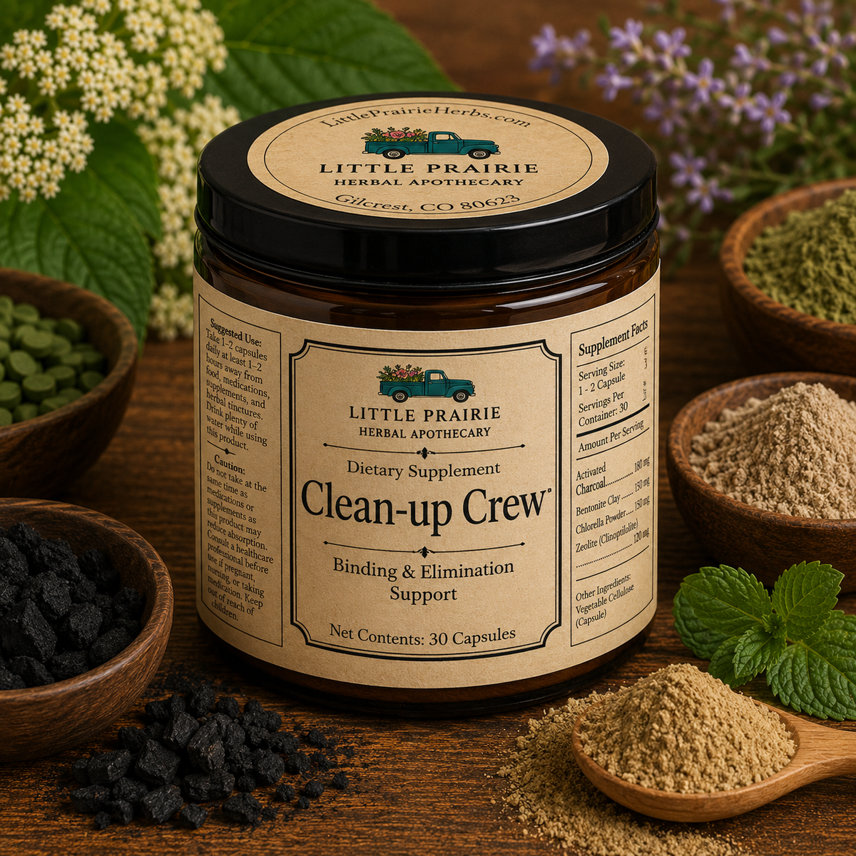 Clean-up Crew Binding & Elimination Support | 30 Capsules