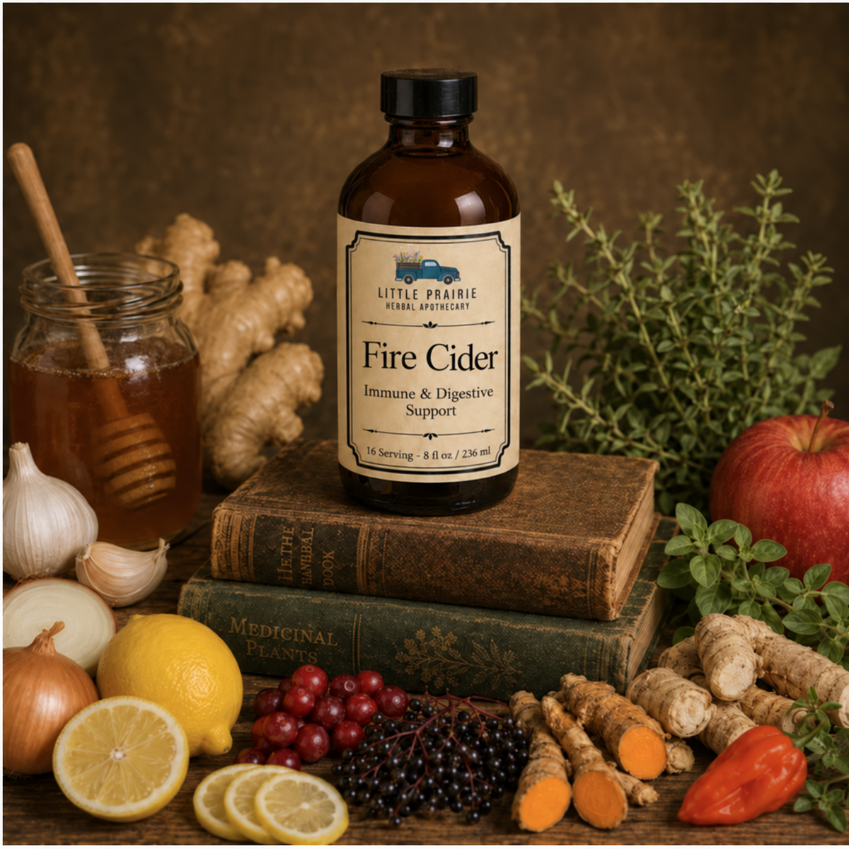 Fire Cider | Immune & Digestive Support | 8 fl oz