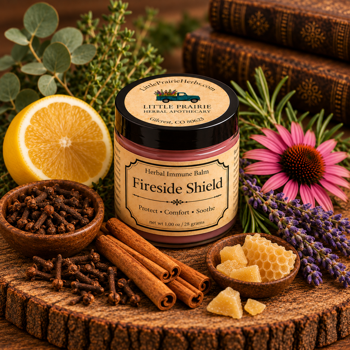 Fireside Shield | Immune Support Salve | 1 oz