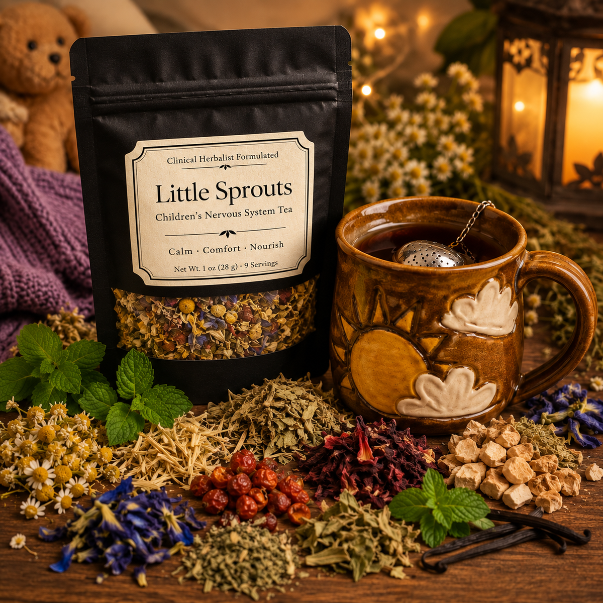 Little Sprouts | Kid’s Calm & Comfort Tea | 1 oz - 9 servings