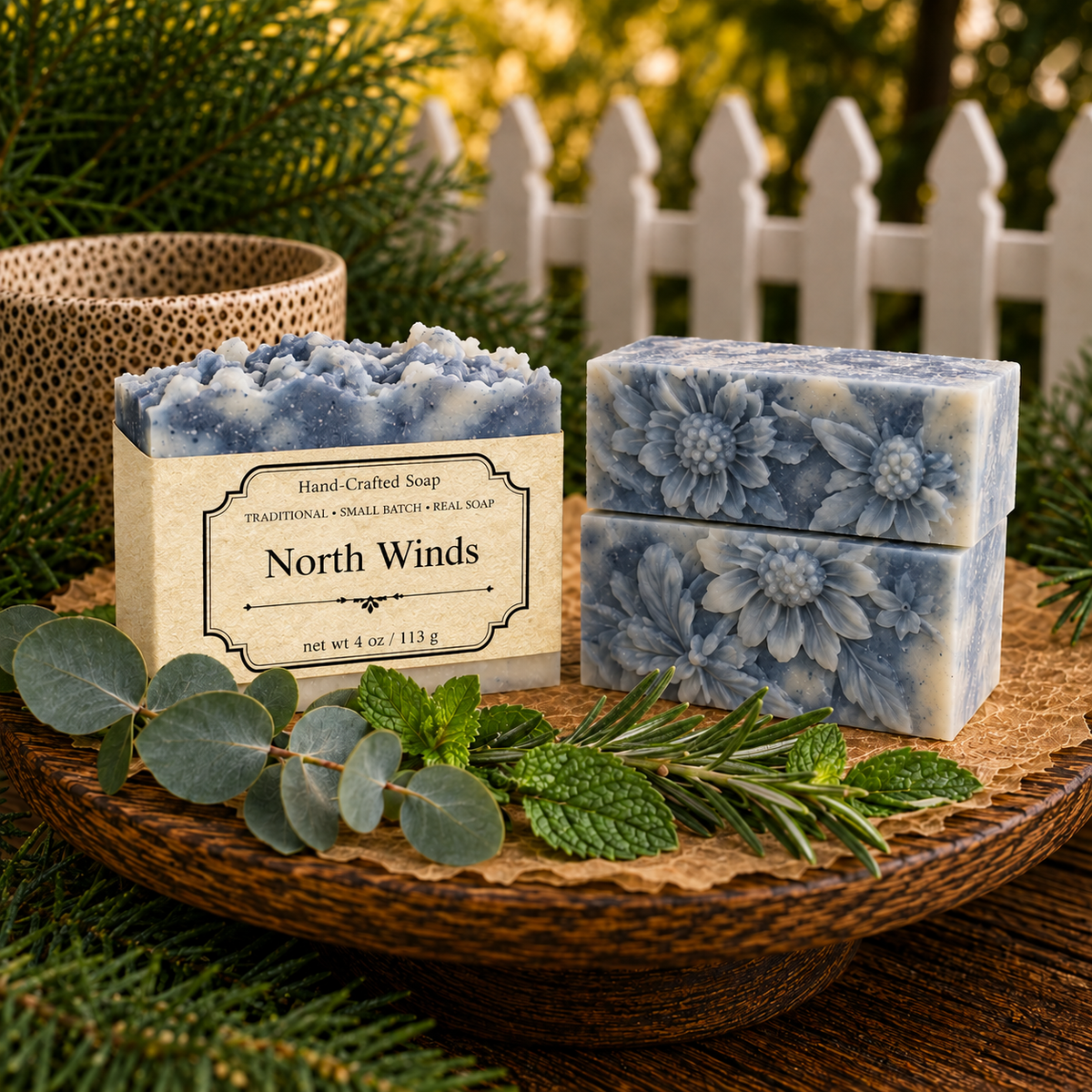 North Winds | Hand-Crafted Soap | 4 oz