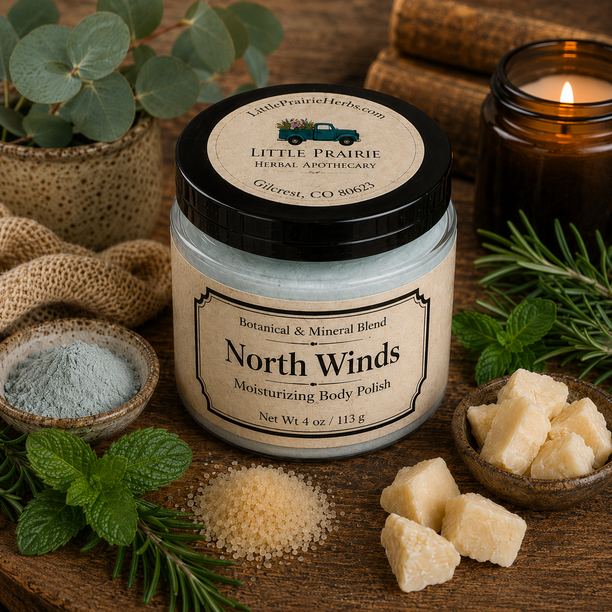 North Winds |  Moisturizing Body Polish | 4 oz