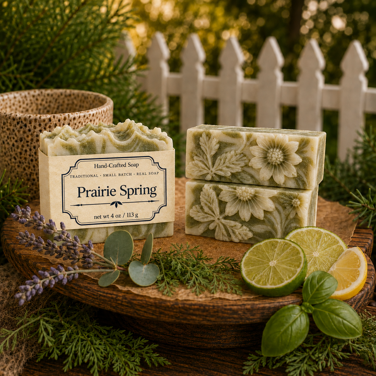 Prairie Spring | Hand-Crafted Soap | 4 oz