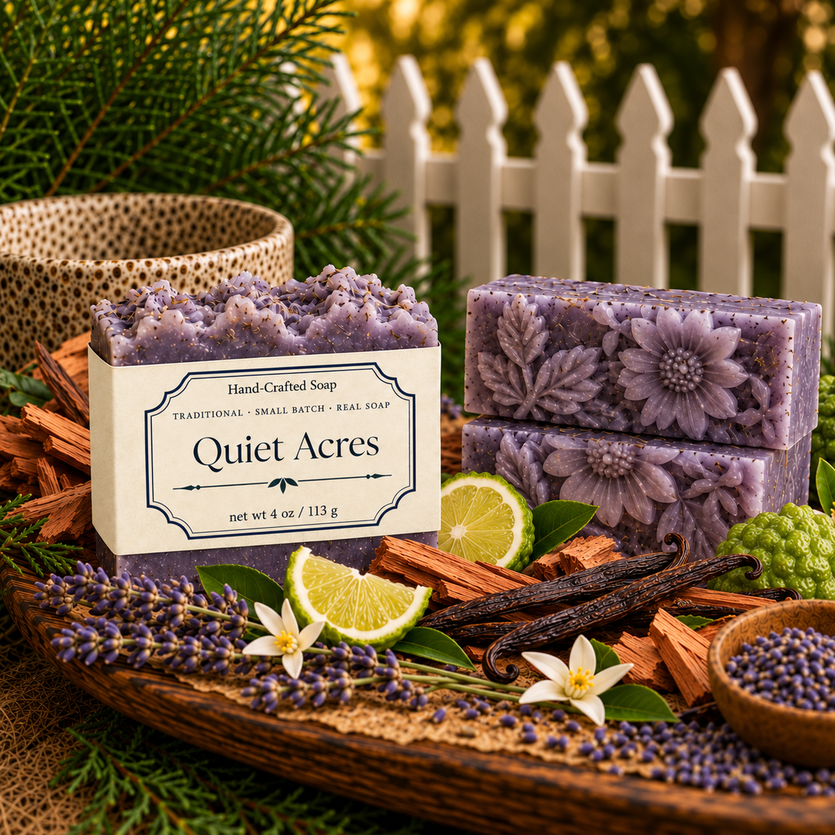 Quiet Acres| Hand-Crafted Soap | 4 oz