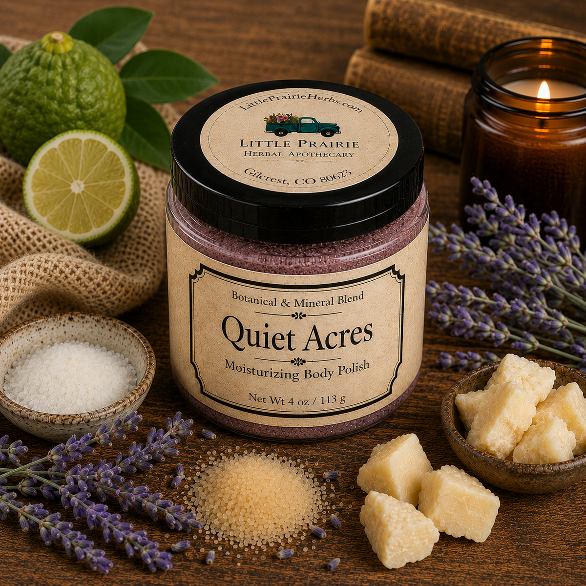 Quiet Acres |  Moisturizing Body Polish | 4 oz