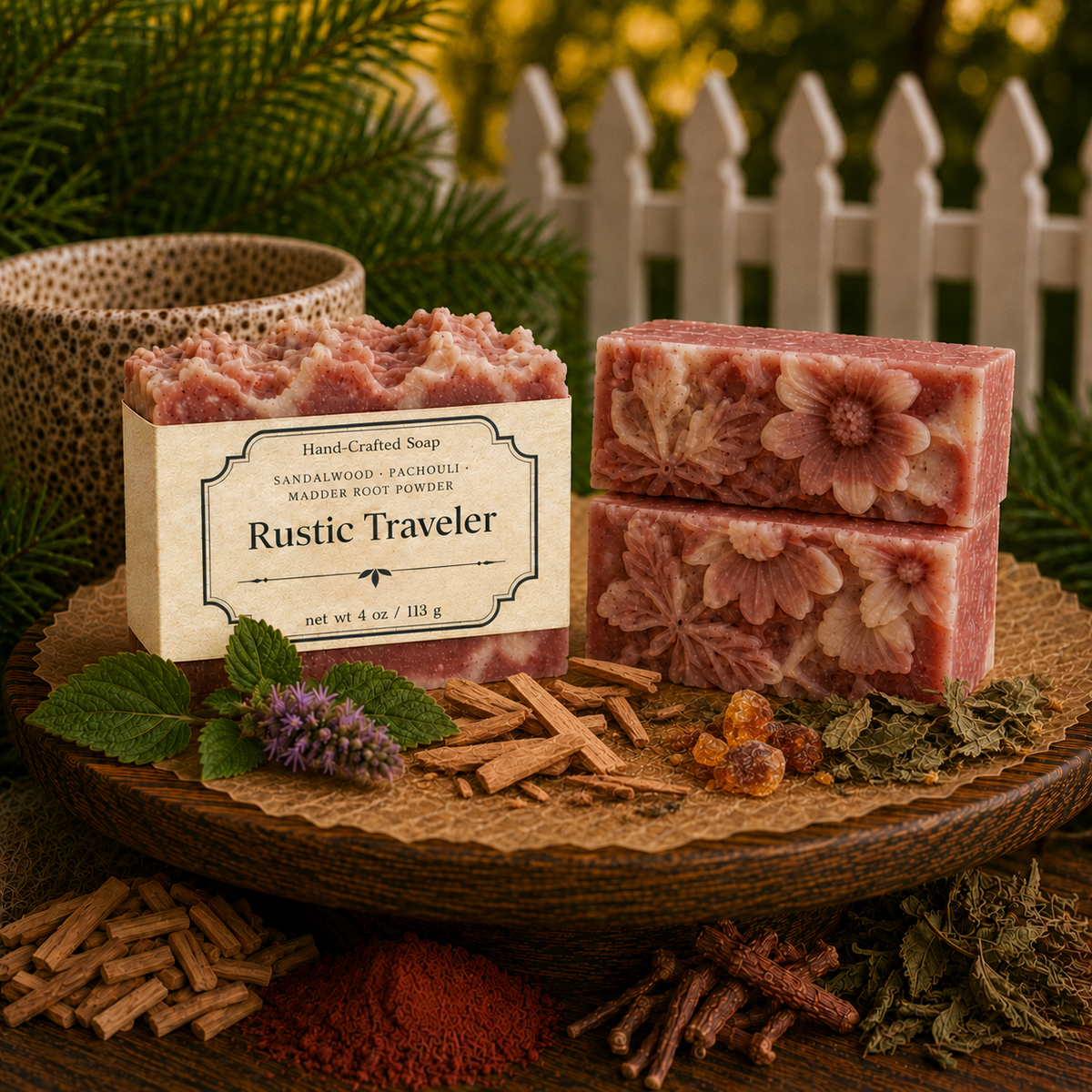 Rustic Traveler| Hand-Crafted Soap | 4 oz