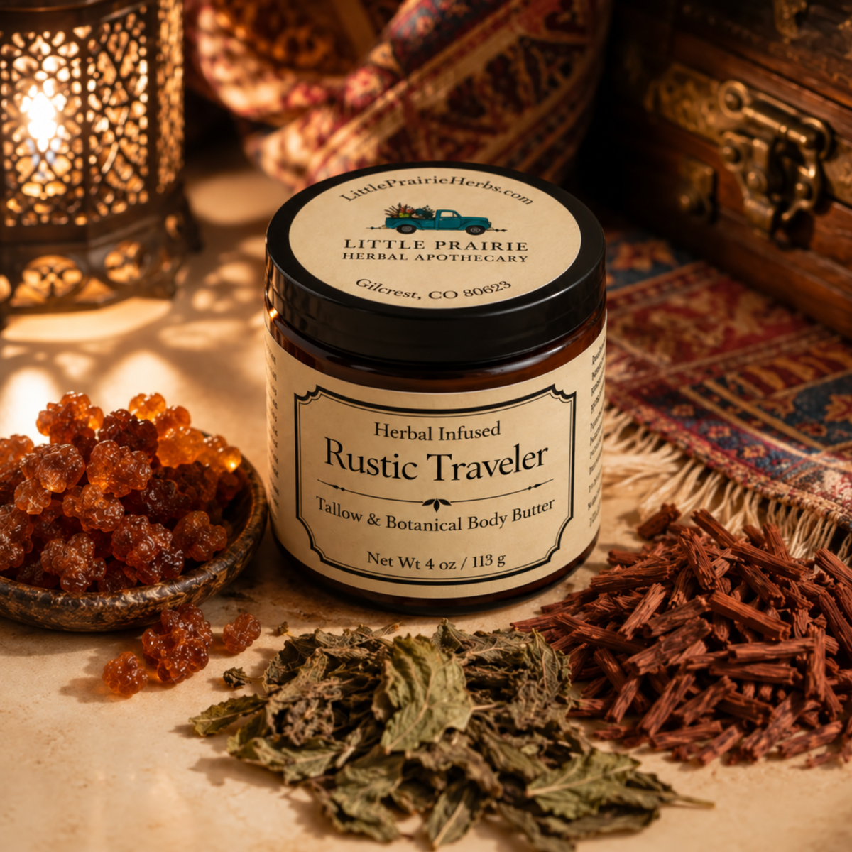 Rustic Traveler | Tallow & Botanical Body Butter | 4 oz