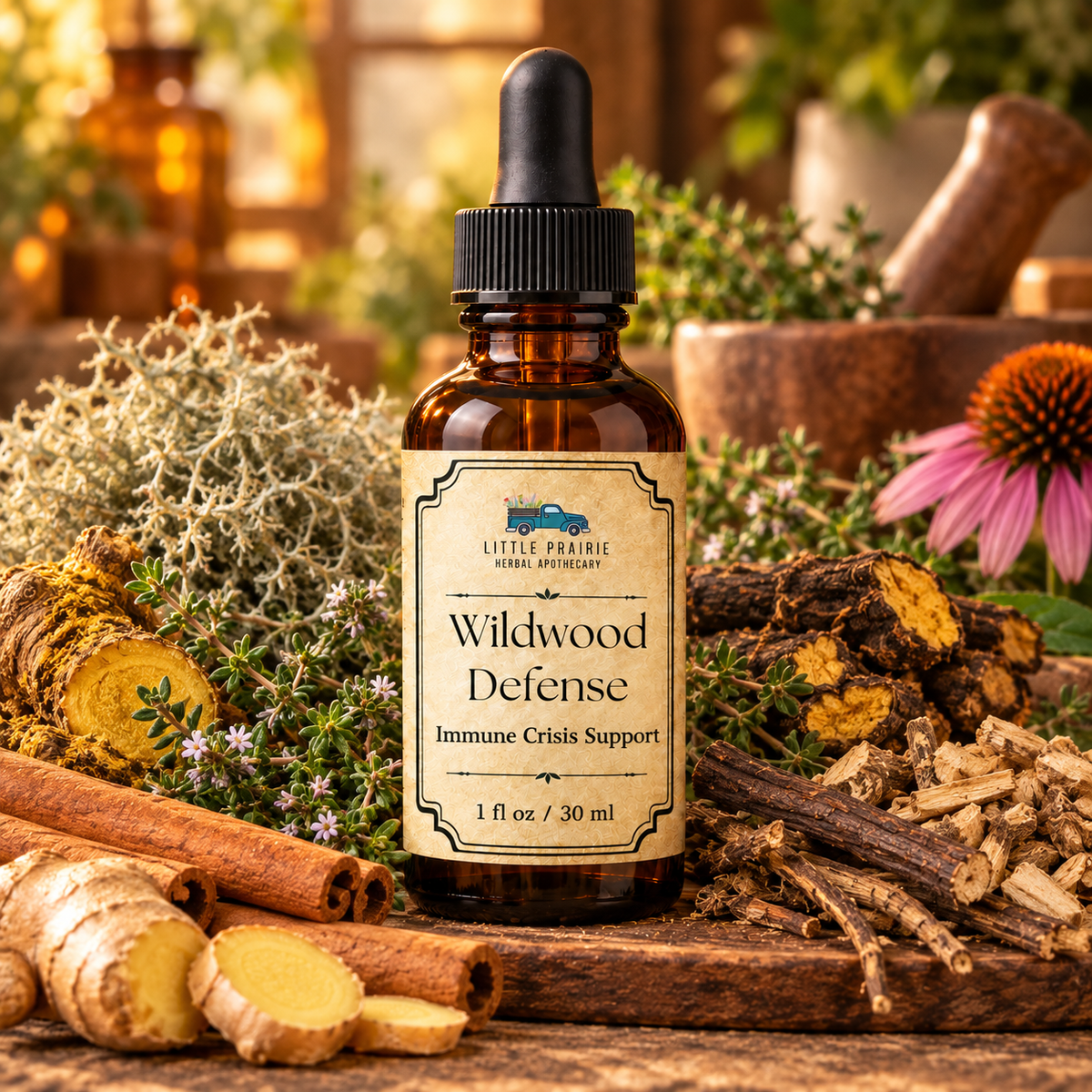 Wildwood Defense | Immune Crisis Support | 1 oz