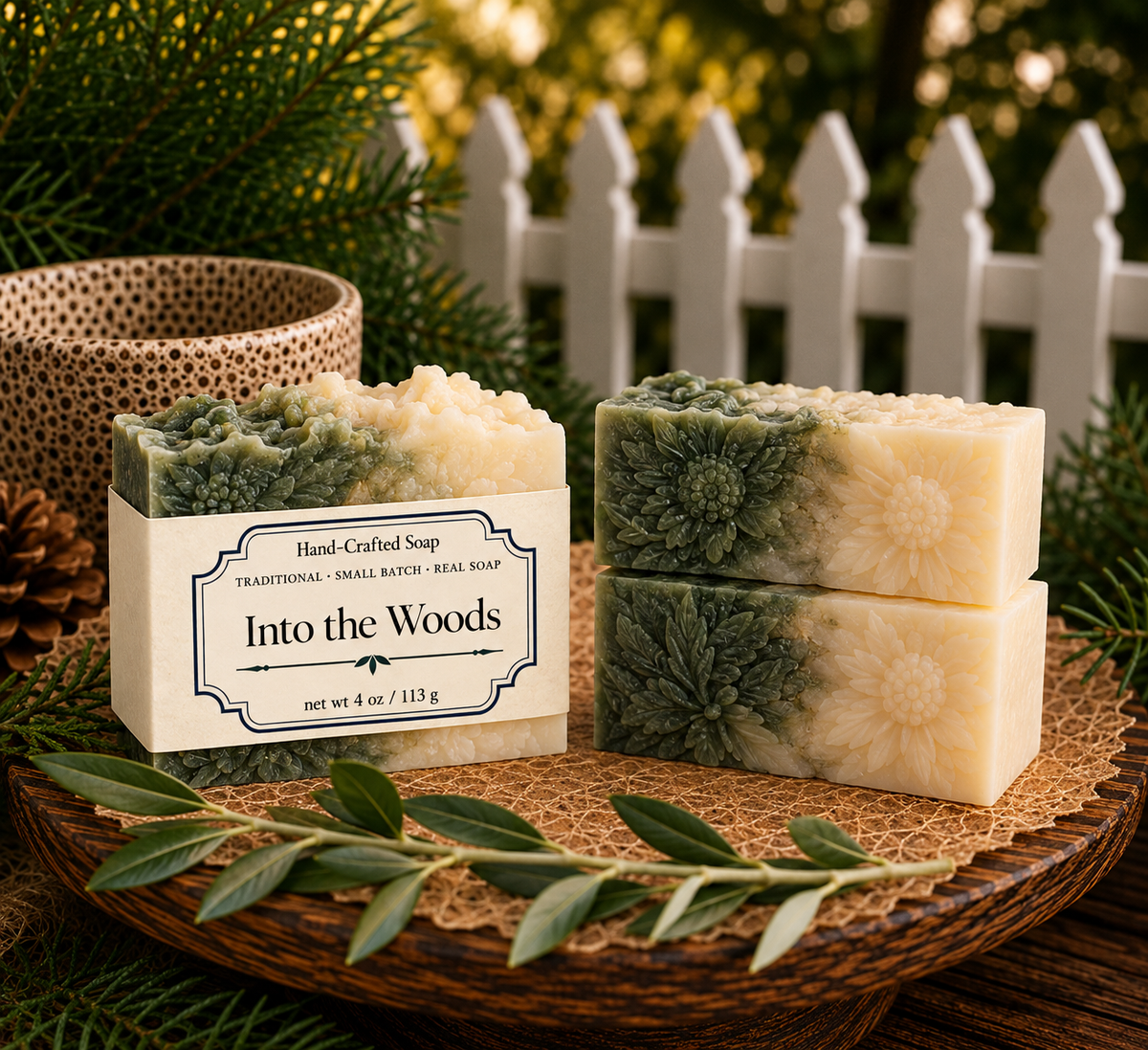 Into The Woods | Hand-Crafted Soap | 4 oz