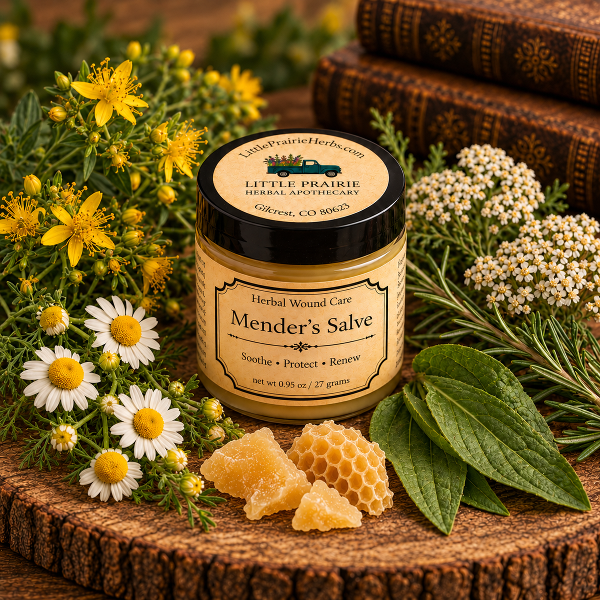 Mender’s Salve | Herbal First Aid Salve | 0.95 oz