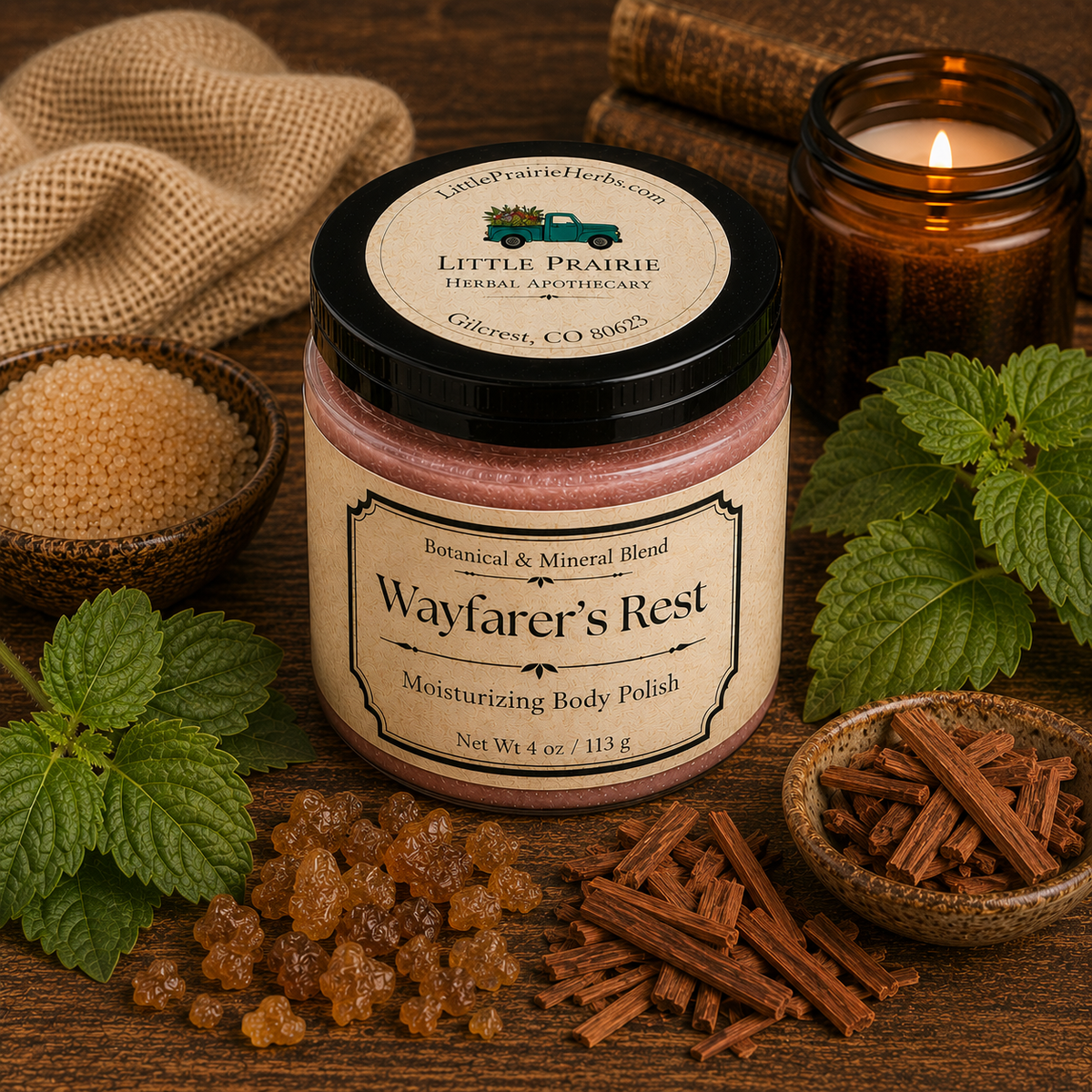 Rustic Traveler |  Moisturizing Body Polish | 4 oz (Copy)